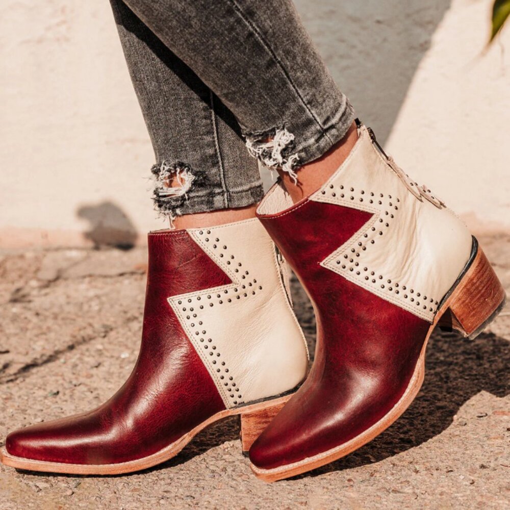 Freebird Handcrafted Boots- Matilda Size 7 Brand New